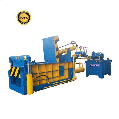 China Cultivate Scrap Metal Scrap 400t Recycling Baler Machine , Horizontal Hydraulic Scrap Iron Metal Compress Baler à venda