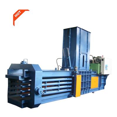 China 6000kg/h hydraulic manual horizontal baler automatic carton baler machine for sale with good prices for sale