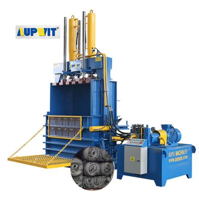 China machinery & Hydraulic Automatic Material Scrap Tire Baler Baler Bundling Machine à venda