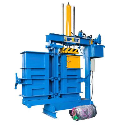 中国 Food Hydraulic Single / Double Chamber Baler Machine For Apparel Used Clothes Textile Wrapping Machine 販売のため