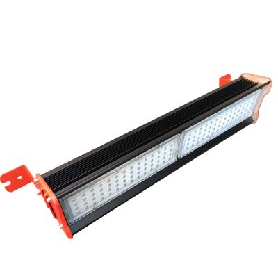 China 100W residential hot sale LED linear highbay light backed for warehouse lamps led linear light for sale