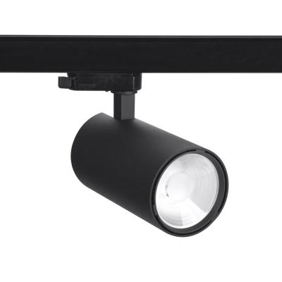 China Shopping mall COB LED track light 30W, led track spot light, cob led track light for sale