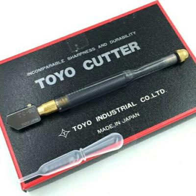 China Alpha Glass /Ceramic Cuting toyo hand glass speed cutter tc-90 tools for stained glass for sale