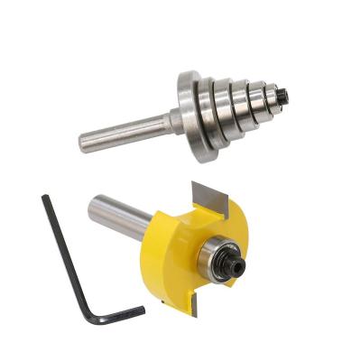 China New Arrival Hard Groove YG6 Alloy Wood Router Bit Milling Tools Cutter For Particleboard for sale