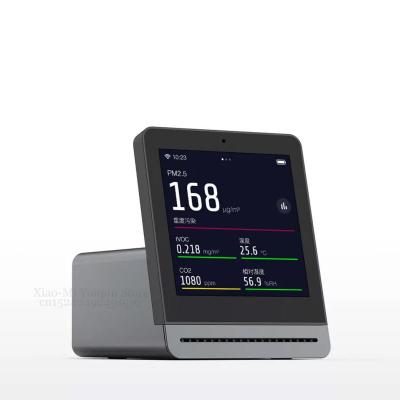 China Room Use Xiaomi Qingping Air Monitor IPS Retina Touch Screen Touch Mobile Operation Indoor Outdoor Clear Grass Air Detector for sale