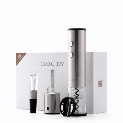 China Gift Box Packing Circle Joy Electric Bottle Opener 4-in-1 Gift Box from Xiaomi Youpin Set 304 Stainless Steel Wine Opener for Family Gatherings for sale