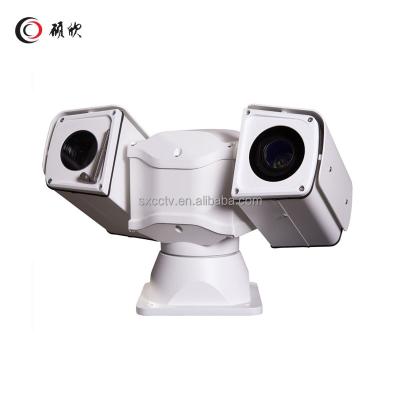 China Vehicle Mount Long Range NIGHT VISION Ptz Sensor Double Thermal Security Camera for sale