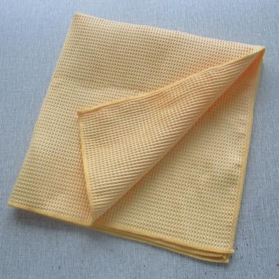 China Home Textile Microfiber Car Cleaning Cloth Waffle Weave Cloth for sale