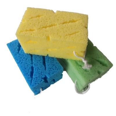 China Car Cleaning Colorful Random Color Car Hole Honeycomb Sponge Washing Cleaning Sponge for sale