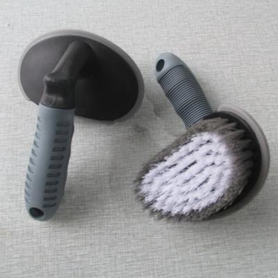 China BSCI PP Sided Cleaning Brush For Auto Car Wheel Brush for sale