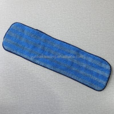 China Durable Flat Cleaning Sponges And Microfiber Scrubbing Mop Pads Home Use Floor Mop Pad Refill for sale