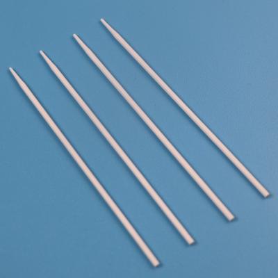 中国 Biodegradable Paper Stick 1mm Industrial Cotton Bud Swab Mini Pointed Head 販売のため