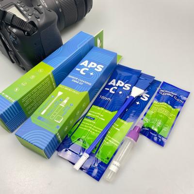 China 3 in 1 APS-C Kamera Sensor Swab Reinigung Kit Einzel mit Sensor Reiniger verpackt zu verkaufen