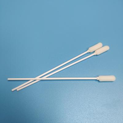 China 14cm Big Sponge Head Disposable Sterile Swab No Fluorescence for sale