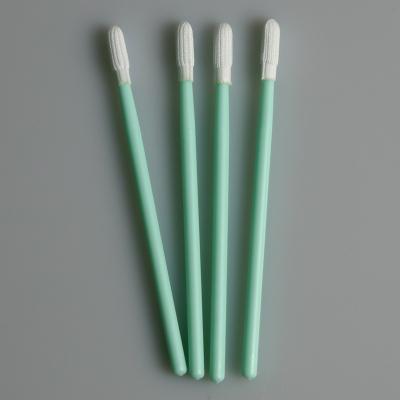 China Double Knitted ESD Cleanroom Polyester Mini Swab Dust Free for sale