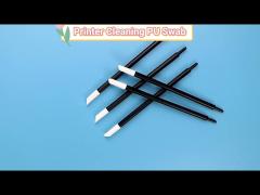 PU Head Stick Precision Jobs Cleaning Swabs 5mm Oblique Cut Material