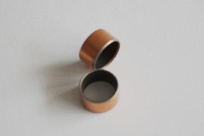 China Loodvrije sf-1P die oilless ring, Staal PTFE gesinterd brons Bush steunen Te koop