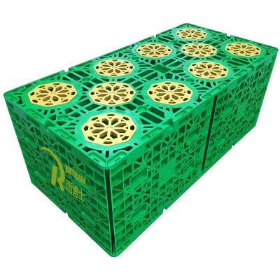 China For Purpose Plastic Rainwater Crate Soakaway Stormwater Attenuation Seepage Drainage Cases /Rain Seepage Mitigation For Rainwater Harvesting System for sale