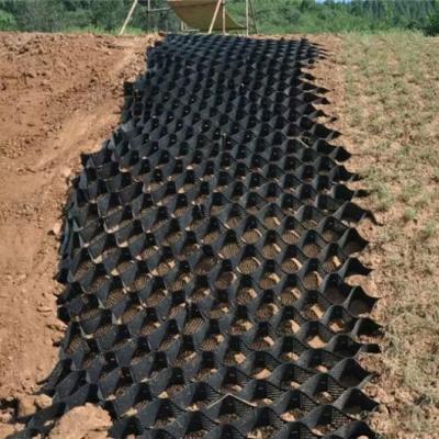 China Modern direct supply 10cm, 20cm, 30cm size plastic geocell for retaining wall for sale