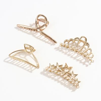 China Metal Hair Claw Clip Elegant Hair Clip en venta