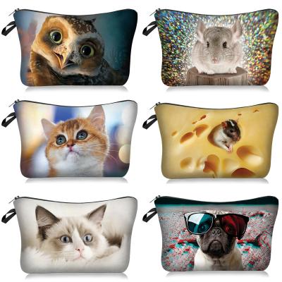 China Nueva bolsa de bollo de maquillaje impresa en 3D para animales en venta