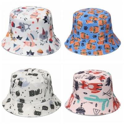 China Pescador animal Hat With Printed Cat Cub Fox For Women linda en venta