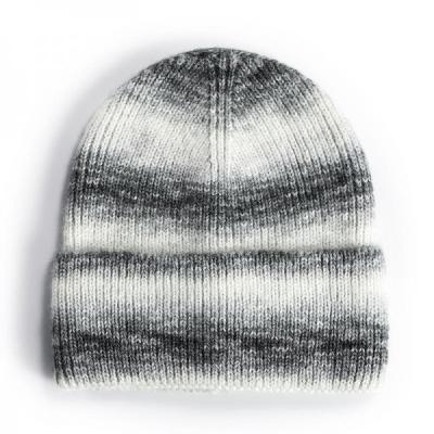 China El lazo de la moda muere el sombrero de punto de los hombres hechos punto de Beanie Unisex Winter Beanie Hat en venta