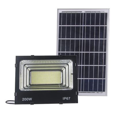 China 200W LANDSCAPE Grade Lamp IP65 Waterproof Outdoor Energy Saving LED Solar Flood Light for sale