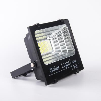 China LANDSCAPE Outdoor Use Building Lighting 60W LED Solar Flood Light for sale