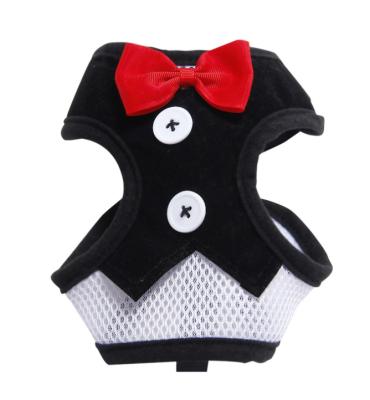 China 2021 Viable New Released Cat And Dog Pet Chest Strap Back Vest With Party Dress Series for sale