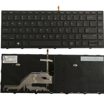 China Capacitive Laptop Keyboard L44589-161 For HP ProBook 440 G5 Series Keyboards US Black With Backlit for sale