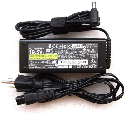 China VGP-AC19V41 Notebook Laptop AC Adapter Charger For Original Sony VGP-AC19V42 19.5V 4.7A 90W 6.5*4.4mm Adapters for sale