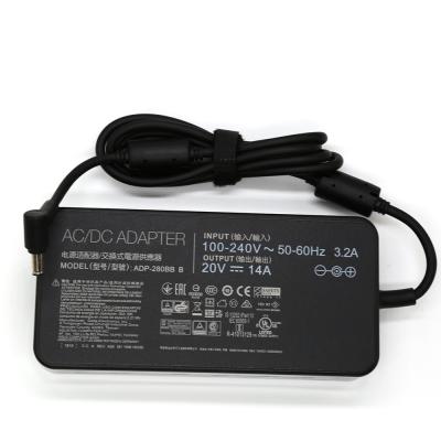 China Genuine Laptop Charger 20V 14A 280W ADP-280BB B AC Adapter For ASUS ROG G703GX-EV017FR Power Supply for sale