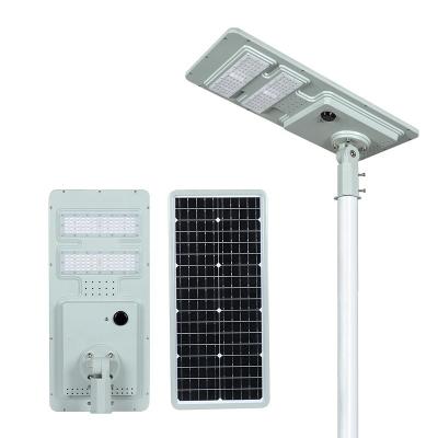 China ROAD Best Seller 60w Solar Led Street Light Integrated All In One Outdoor Solar LED Street Light for sale