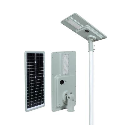 China ROAD 35W all in one lifepo4 battery motion sensor led outdoor street light for sale