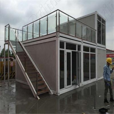 China Modern Small Prefab Houses Light Steel Prefab Shed Prefab Ranch for sale