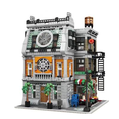 China Toy Wholesale KING 16037 MOC MOLD Building Blocks Electronic Bricks Children Assembly Legoed Streetview Toys Gifts The Sanctorum for sale