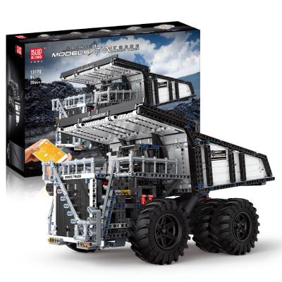 China Toy Wholesale MOC-29973 Terex T284 Electronic Excavator Dump Truck Mining Model Building Block Bricks Legoed Technic Car MOULDKING 13170 for sale