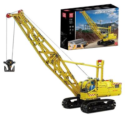 China Spike ToysAPP RC Bricks Kids Gifts KING 17001 Building Toy Wholesale MOLD Building Blocks Motorized Crawler Crane Legoed Technic for sale