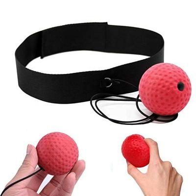 China /pressure reduction fight ball head band punching ball punch reaction speed boxing training reflex boxing training ball for sale