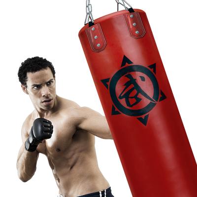 China Boxing Training Custom Muttahida Majlis-e-Amal Kicking Bag Hanging Empty Sandbag for sale