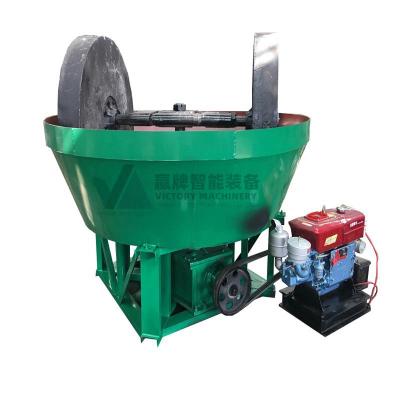 China China Building Material Stores 1200 Gold Grinding Machine Pan Model High Quality Wet Mill Milling Machine For Sale for sale