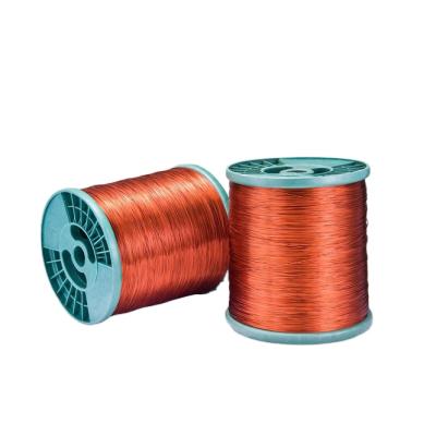 China Heating Diameter 0.10-3.20mm Polyester-imide 180C Enameled Round Copper Wire For Ceiling Fan Coil Rewinding for sale