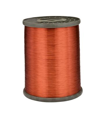 China Heating 0.45-0.90mm ECCA coil wire, varnish insulated copper clad aluminum enamel wire, CCAQZY-2/180 for sale