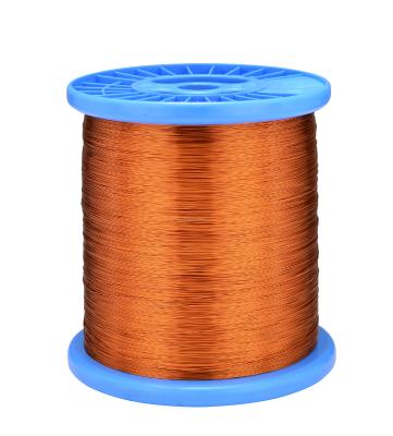 China FOB price heating enameled copper round wire 180C 200C centigrade, 1000Kgs per measure per gauge for sale