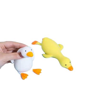 China Creative Daily Life Decompression Artifact Toy Duct Toy Flour Duck Kneading and Decompression Toys for sale