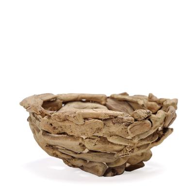 China China creative home made driftwood wooden craft and fruit wooden dish for sale