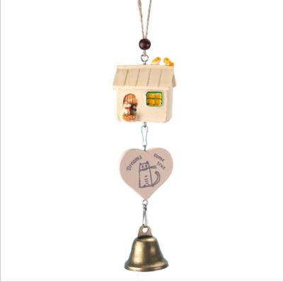 China Creative China Resin Wind Chimes Pendant Creative Bird Car Pendant Creative Wind Chimes for sale