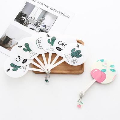 China China Lovely Cartoon Cactus Fan Mini Fold Fan Kids Portable Fan for sale