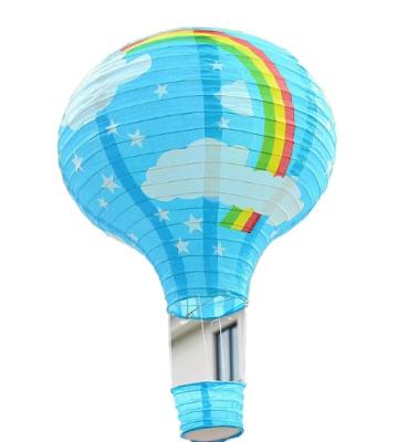 China China wholesale hot hanging spot 16 inch 40cm air balloon paper lanterns ktv bar party decoration lanterns for sale